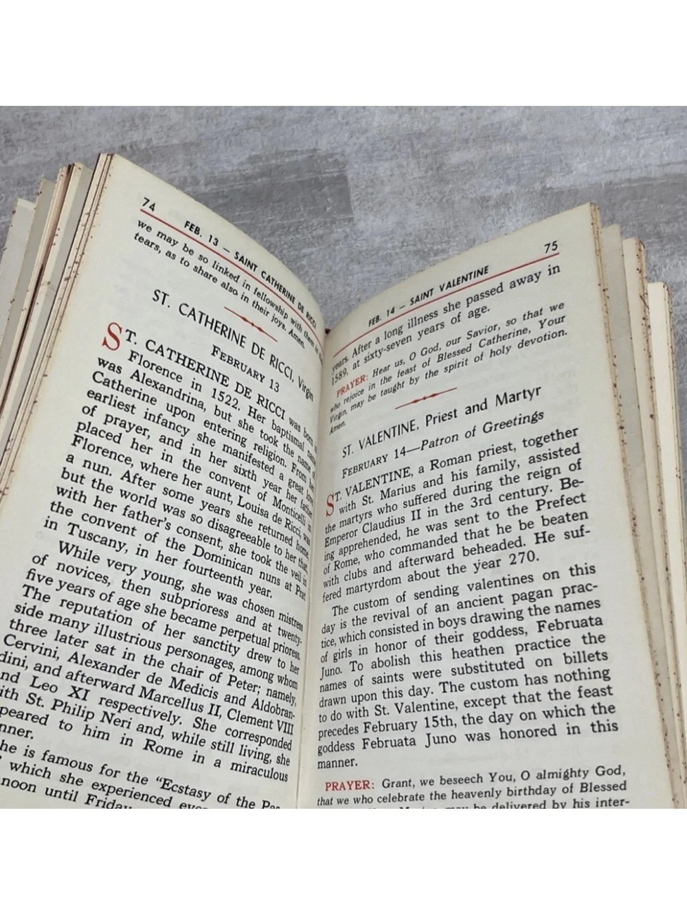 Lives of the Saints for Every Day of the Year Illustrated 1961